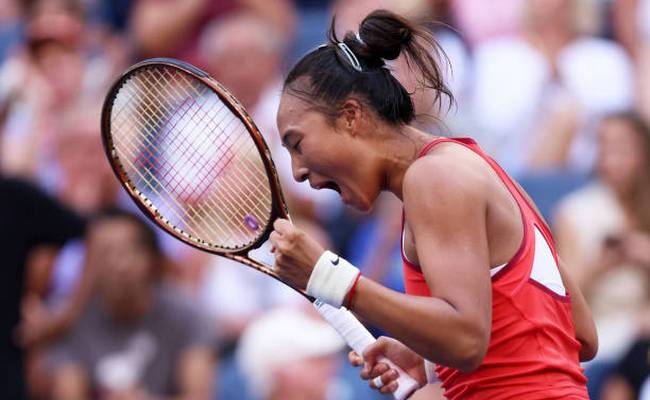 US Open. Чжэн Циньвэнь победила прошлогоднюю финалистку и впервые вышла в 1/4 финала на турнире Grand Slam