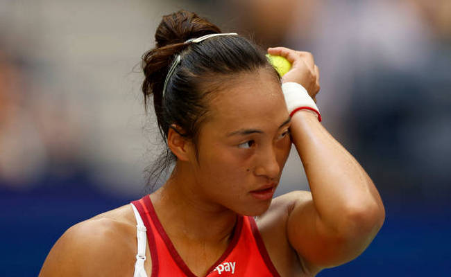 US Open. Чжэн Циньвэнь проиграла второй сеяной в четвертьфинальном матче