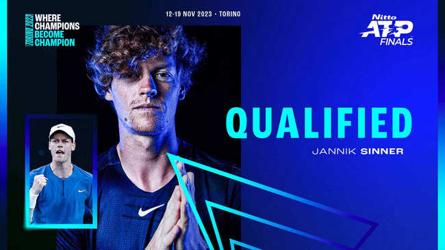 Янник Синнер квалифицировался на Итоговый турнир ATP