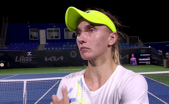Леся Цуренко: "Мне нравится играть в теннис и, независимо от обстоятельств, я люблю находиться на корте"