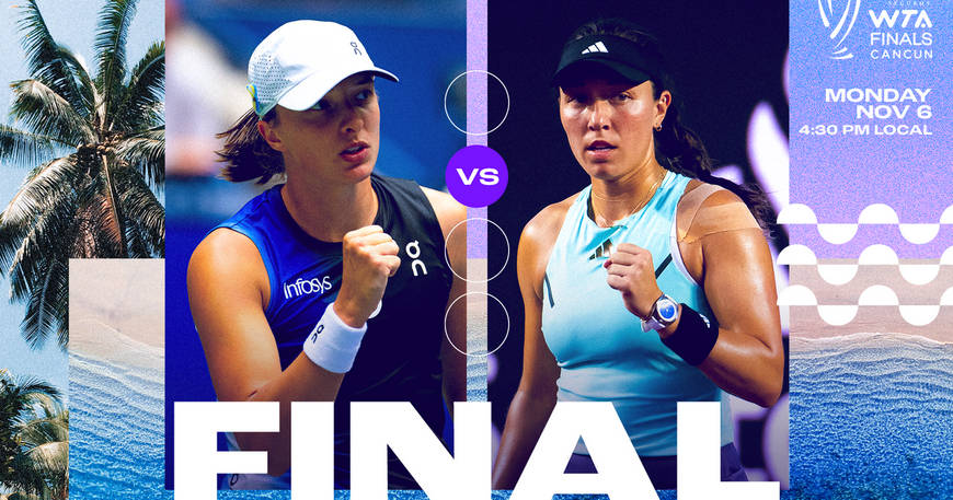 Кто впервые станет чемпионкой WTA Finals: Джессика Пегула и Ига Швёнтек встретятся в финале турнира