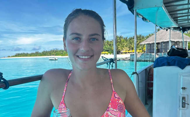 Марта Костюк проводит медовый месяц на Мальдивских островах (ФОТО)