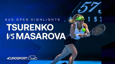 Обзор матча Леся Цуренко - Ребека Масарова на Australian Open (ВИДЕО)