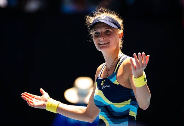 Даяна Ястремська після сенсаційного виходу до чвертьфіналу Australian Open залишила пам'ятний напис, присвячений Україні