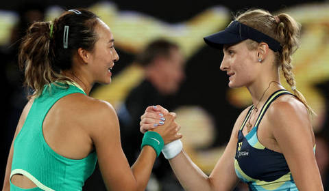 Обзор полуфинала Даяна Ястремская - Чжэн Циньвэнь на Australian Open (ВИДЕО)