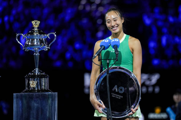 Чжэн Циньвэнь - о поражении в финале Australian Open: "Думаю, что могу извлечь дополнительные знания из этого матча и вернусь более сильной"