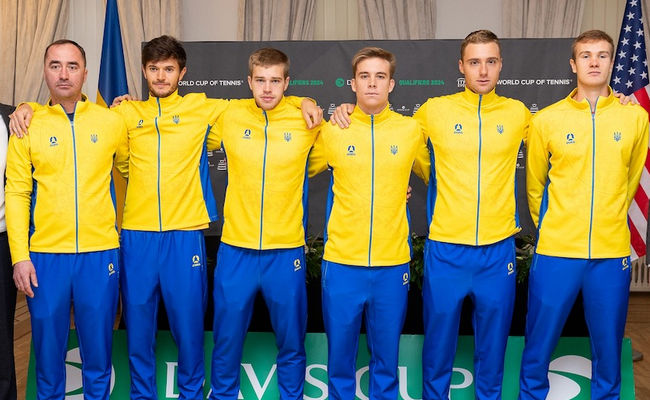 Сборная Украины сохранила свои позиции в рейтинге наций и узнала потенциальных соперников по следующему матчу в Кубке Дэвиса