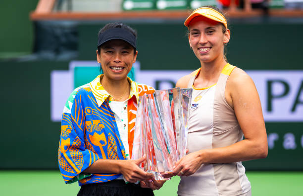 Индиан-Уэллс. Мертенс и Се Шувэй выиграли второй титул в сезоне и занимают первые две строчки в парном рейтинге WTA