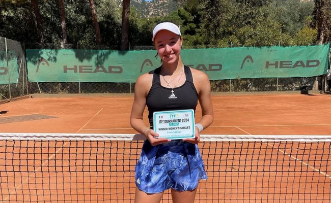 Санта Маргерита ди Пула (W35). Соболева выиграла свой крупнейший титул ITF