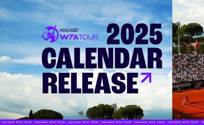 WTA опубликовала календарь турниров на 2025 год