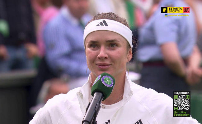 Элина Свитолина: "Сегодня я показала великолепный теннис и очень довольна тем, как справилась с очень сложными моментами"