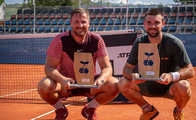 Цуг. Ужиловський вперше став чемпіоном турніру ATP Challenger Tour у парному розряді