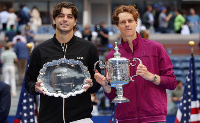 Рейтинг ATP. Синнер сохраняет лидерство после триумфа на US Open, Фритц впервые за полгода вернулся в топ-10