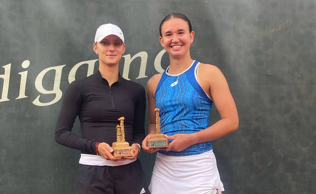 Куршумлия-Баня (W15). Фирман четвертый раз в сезоне стала призером турнира ITF в парном разряде