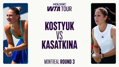 Обзор матча Марта Костюк - Дарья Касаткина в Монреале (ВИДЕО)