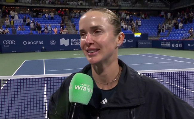 Элина Свитолина - после разгромной победы над Калинской в Монреале: "Ночные матчи вдохновляют играть только в лучший теннис"