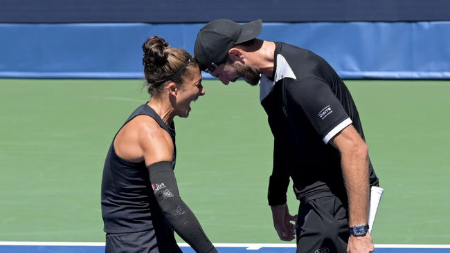 Андреа Вавассори - о выступлении в миксте на US Open: "Мы играем за всех парных игроков. Важно показать, что парники - отличные теннисисты"