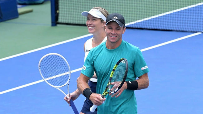 US Open. Коллинс и Гаррисон, которые заменили Синнера и Синякову, вышли в полуфинал турнира в миксте