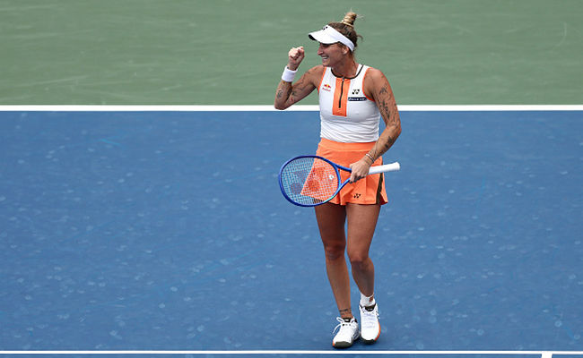 US Open. Вондроушова победила восьмую ракетку мира Паолини, Рыбакина остановила Радукану