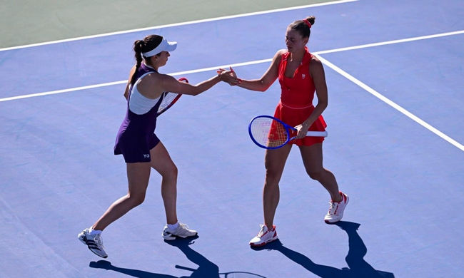 US Open. Костюк и Русе проиграли четвертой сеяной паре и не смогли выйти в четвертьфинал