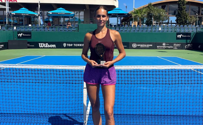 Ираклион (W15). Украинская теннисистка стала призером турнира ITF, начав свое выступление с квалификации