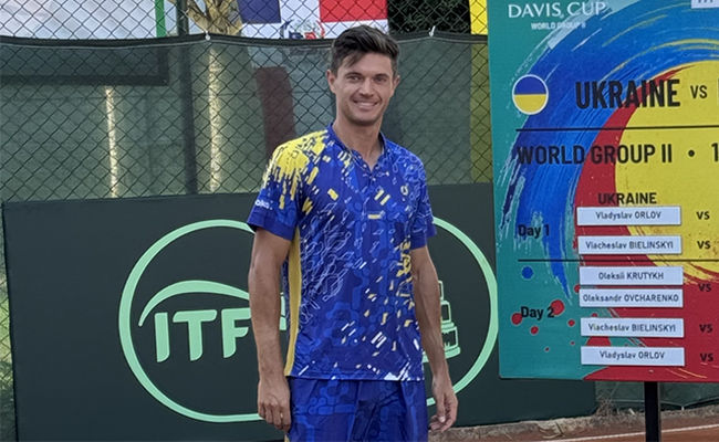 Владислав Орлов - перед матчем за сборную Украины в Кубке Дэвиса: "Победа на турнире на прошлой неделе добавляет уверенности"