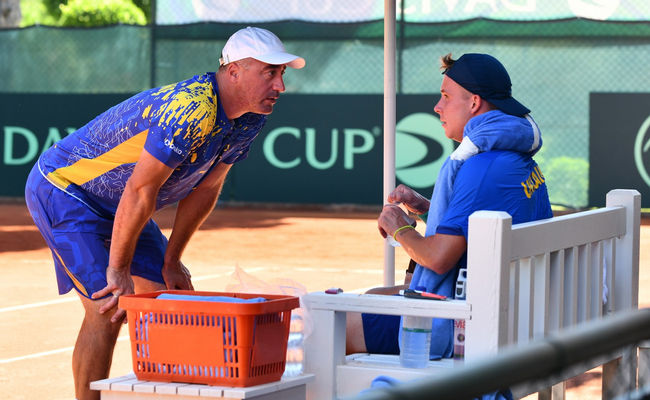 "Результат, конечно, очень классный". Орест Терещук - о двух победах Украины в стартовый день противостояния с Доминиканской Республикой