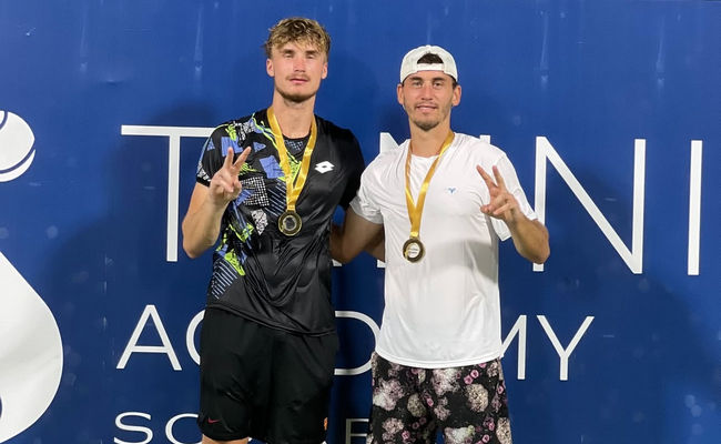 Хургада (М15). Якубенко стал чемпионом парного турнира и завоевал свой дебютный профессиональный титул