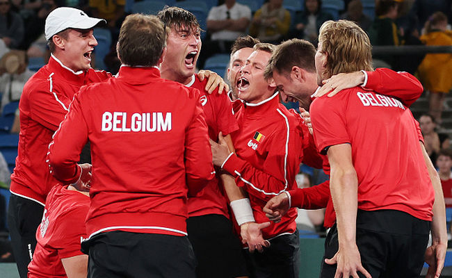 Кубок Дэвиса. Бельгия одержала волевую победу в выездном матче против Австралии