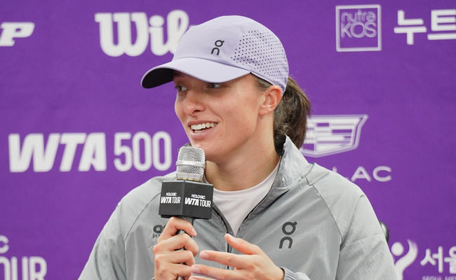 Ига Швёнтек - о своих шансах на победу в Сеуле: "Здесь любая теннисистка может выиграть титул, поэтому не нужно забегать наперед"
