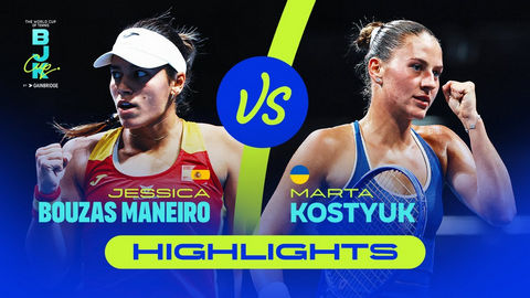 Обзор матча Марта Костюк - Джессика Боусас Манейро на Billie Jean King Cup Finals (ВИДЕО)