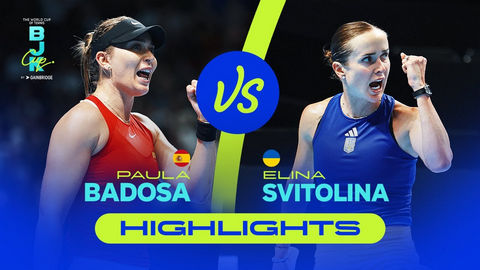 Обзор матча Элина Свитолина - Паула Бадоса на Billie Jean King Cup Finals (ВИДЕО)