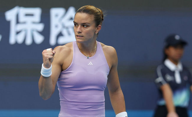 Пекин. Саккари потратила 3,5 часа для победы в стартовом матче, Бултер встретится с Анисимовой во втором круге