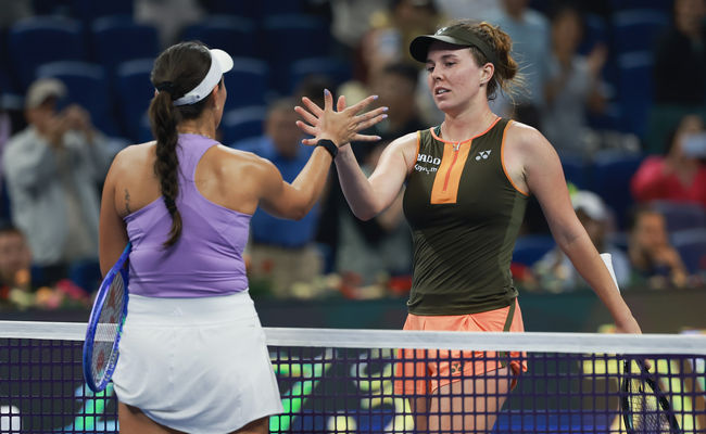 Пекин. Носкова отыграла матчболы в противостоянии с Пегулой и вышла в финал