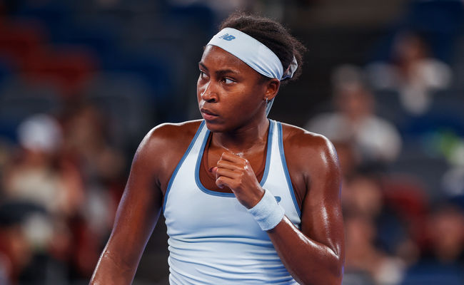 Ухань. Гауфф одержала разгромную победу над Зигемунд и вышла в полуфинал