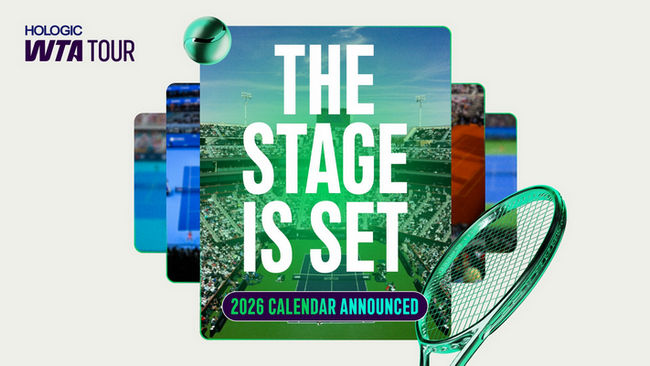WTA опублікувала календар турнірів на 2026 рік