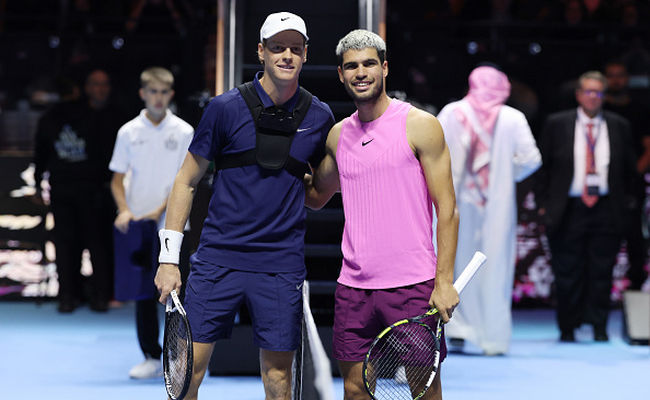 "Увидимся в Корее". Алькарас и Синнер проведут выставочный матч перед Australian Open