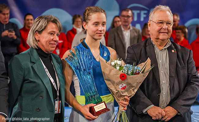 Пуатье (W75). Подрез обыграла сеяную соперницу и выиграла крупнейший титул в карьере