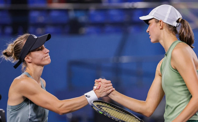 Цзюцзян. 17-летняя Таггер победила действующую чемпионку в полуфинале, отыграв матчболы