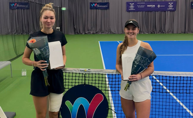 Тебю (W15). Лазаренко стала чемпионкой в парном разряде, завоевав свой первый профессиональный титул