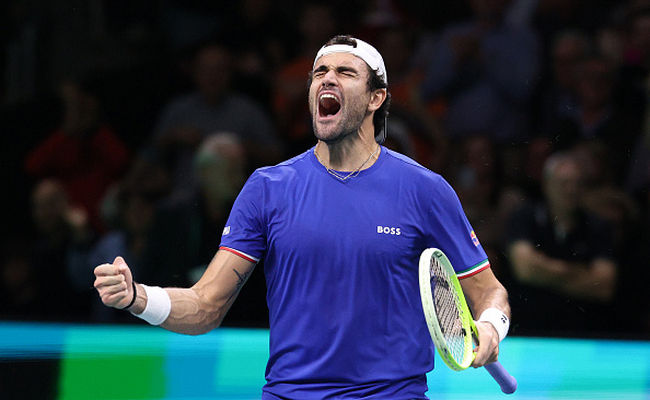 Davis Cup Finals. Італія обіграла Австрію в 1/4 фіналу і продовжує захист титулу