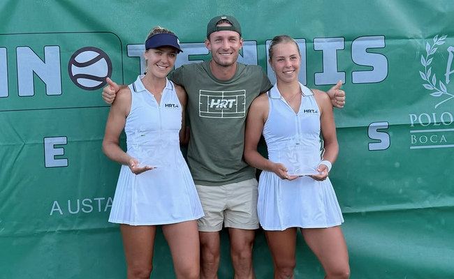 Бока-Ратон (W35). Сагдиева выиграла шестой парный титул в сезоне