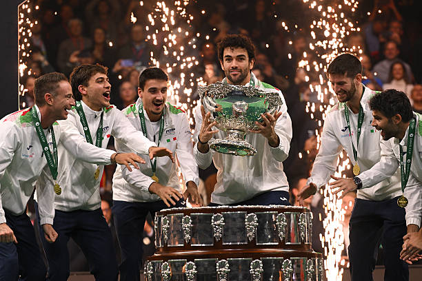 Сборная Италии: "Это командная победа, даже если играли всего два одиночных матча - именно поэтому она такая особенная"