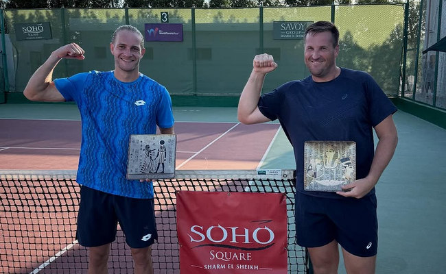 Шарм-ель-Шейх (M15). Ужиловський виграв третій парний титул у сезоні