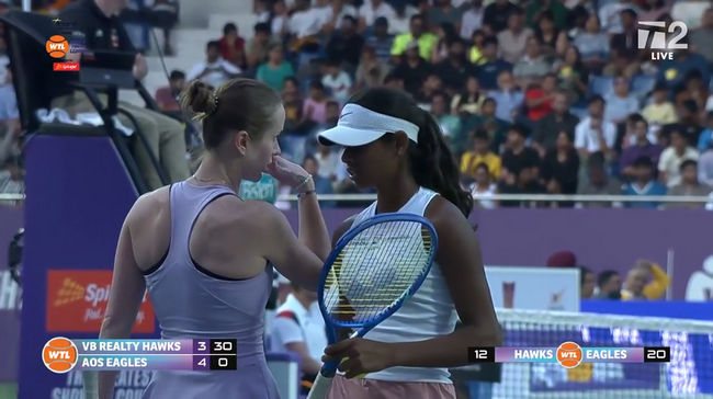 World Tennis League. Команда Свитолиной уступила команде Монфиса в последнем матче