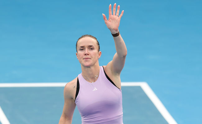 Еліна Світоліна: "Я дійсно грала дуже добре і задоволена тим, як змогла проявити себе в першому матчі сезону"