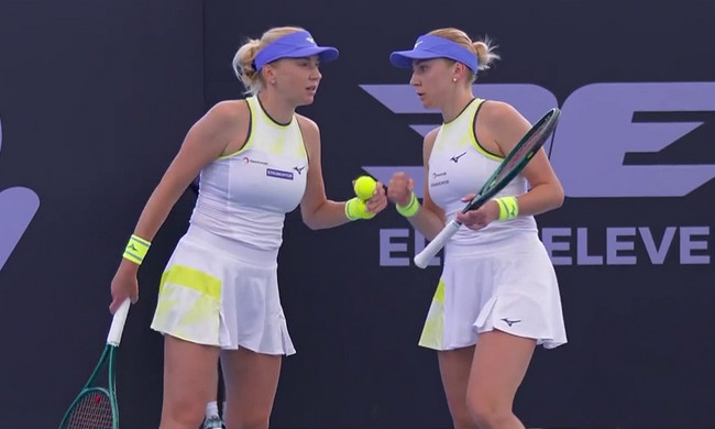 Брисбен. Сестры Киченок обыграли "нейтральных" соперниц в четвертьфинале