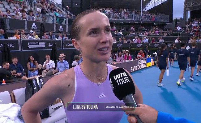 Еліна Світоліна: "Це був не ідеальний матч, але у підсумку я дуже задоволена, що пройшла далі"
