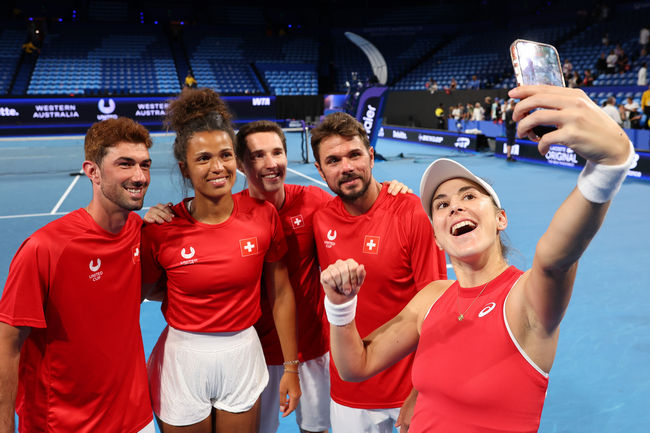 Стен Вавринка - про вихід Швейцарії у фінал United Cup: "Я дуже пишаюся енергією, яка панує в нашій команді"