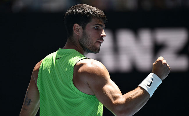 Australian Open. Алькарас в трех сетах обыграл Пола и третий сезон подряд сыграет в 1/4 финала